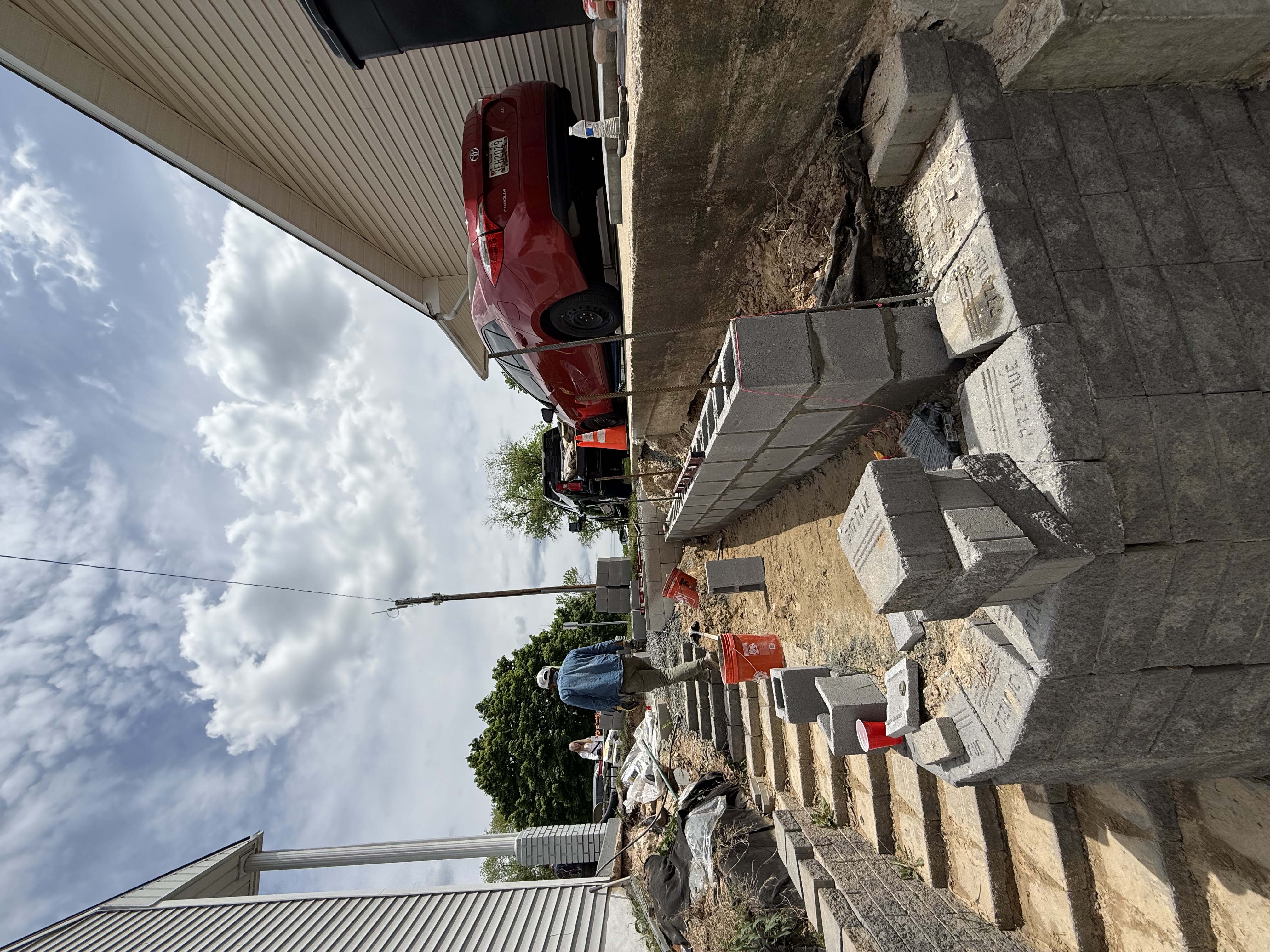 Block Retaining Wall